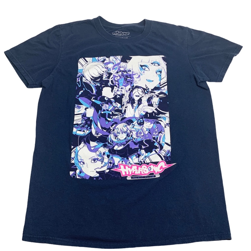 Crunchy Roll Hypersonic Music Club Manga T- shirt Size M